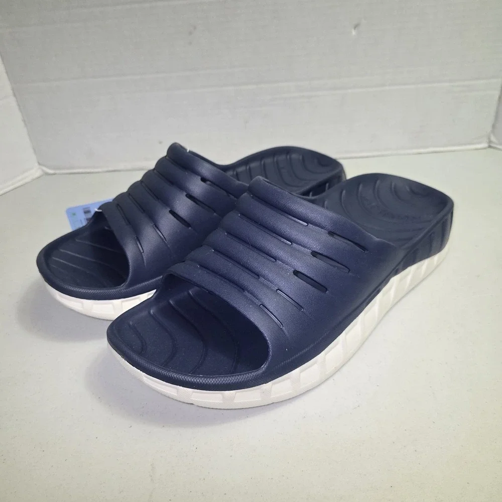 Kuailu‎ Mens Recovery Slides Sandals Shoes Slippers size 14 New
